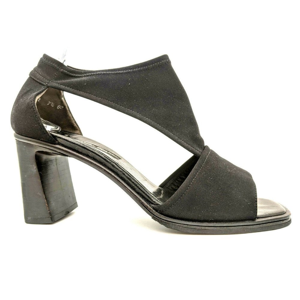 Paul Green Stretch Block Open T Strap Heels - image 1